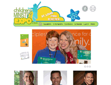 Tablet Screenshot of childrensministryexpo.com